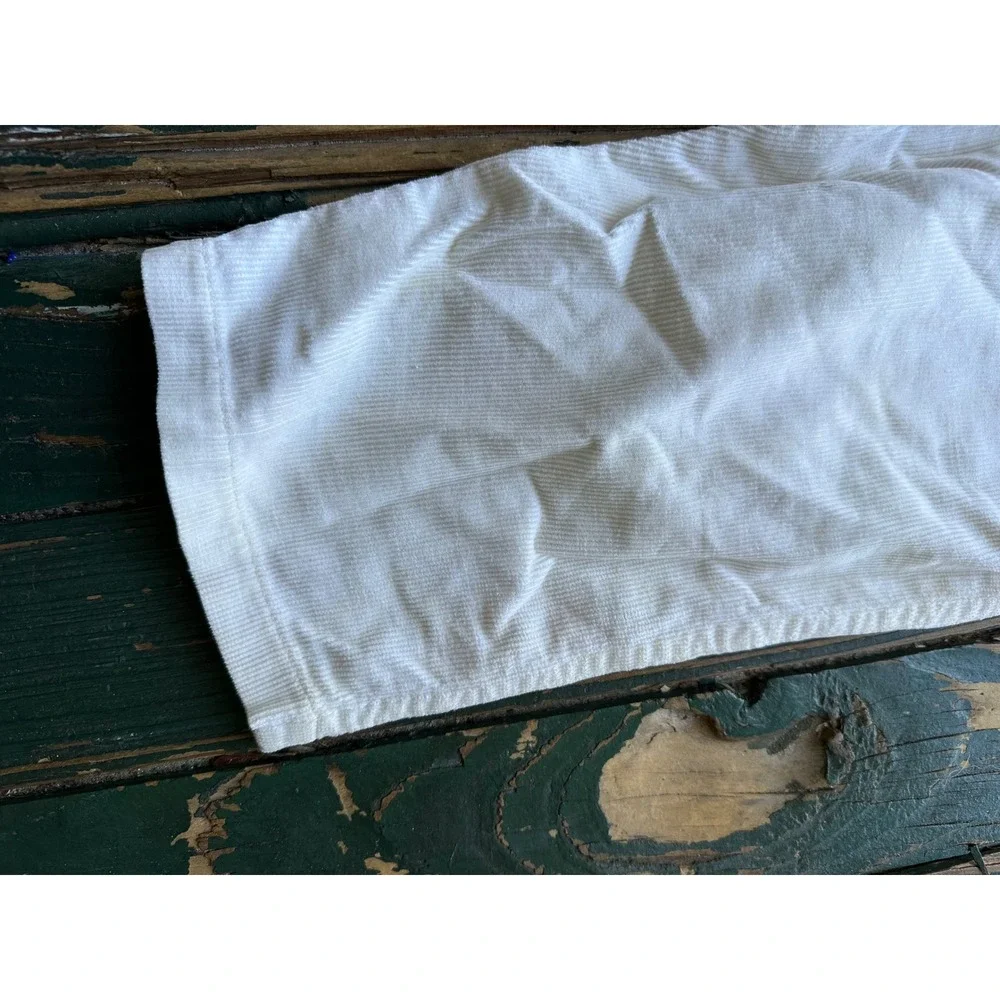 Vintage White Corduroy 2pc Set Jacket and Overalls Kids Toddler Heirloom Style